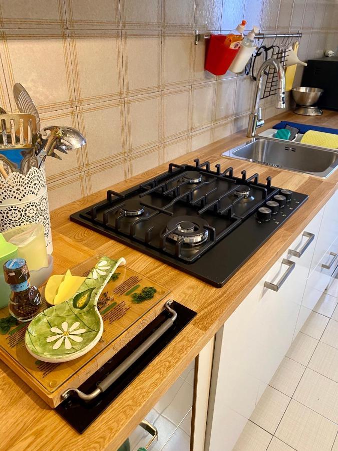 Vacanzenaxos - Casa Frontemare Apartment จีอาร์ดีนี นักซอส ภายนอก รูปภาพ